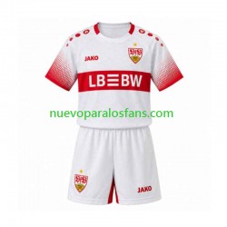 Camiseta de Fútbol VfB Stuttgart Niño Exterior 2026-2027 Manga Corta