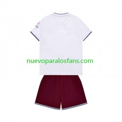 Camiseta de Fútbol West Ham United Niño Exterior 2026-2027 Manga Corta