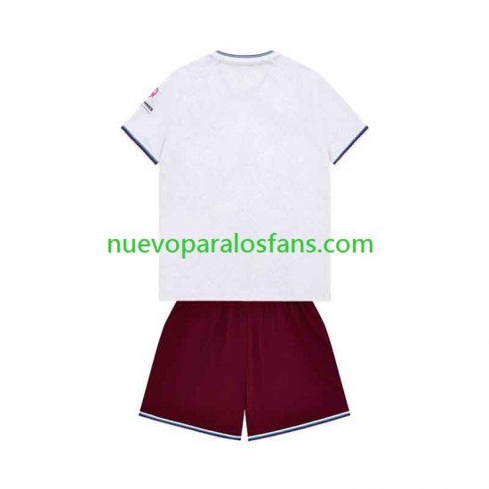 Camiseta de Fútbol West Ham United Niño Exterior 2026-2027 Manga Corta