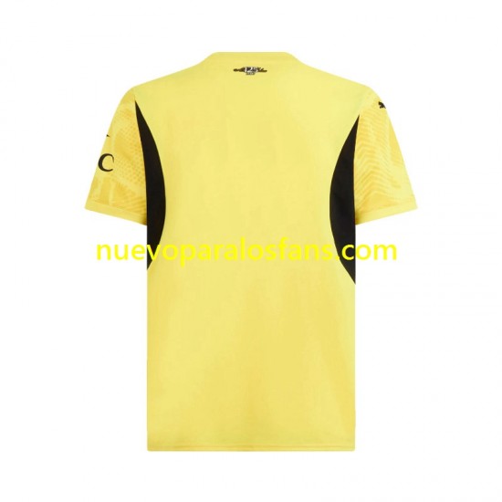 Camiseta de Fútbol AC Milan Portero Hombre Exterior 2024-2025 Manga Corta