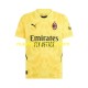 Camiseta de Fútbol AC Milan Mike Maignan 16 Portero Hombre Exterior 2024-2025 Manga Corta