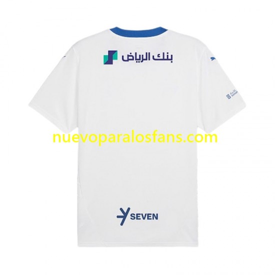 Camiseta de Fútbol Al Hilal Hombre Exterior 2024-2025 Manga Corta