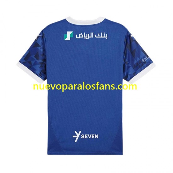 Camiseta de Fútbol Al Hilal Hombre Casa 2024-2025 Manga Corta