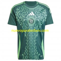 Camiseta de Fútbol Argelia Hombre Exterior 2024 Manga Corta