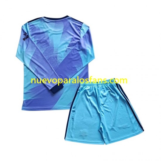 Camiseta de Fútbol Arsenal Niño Tercera 2024-2025 Manga Larga