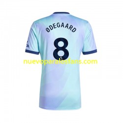 Camiseta de Fútbol Arsenal ODEGAARD 8 Hombre Tercera 2024-2025 Manga Corta