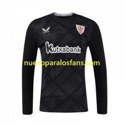 Camiseta de Fútbol Athletic Bilbao Portero Hombre Casa 2024-2025 Manga Larga