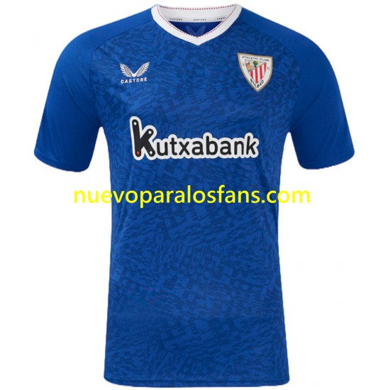 Camiseta de Fútbol Athletic Bilbao Williams JR 10 Hombre Exterior 2024-2025 Manga Corta