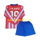 Camiseta de Fútbol Atlético Madrid Julian Alvarez 19 Niño Casa 2024-2025 Manga Larga