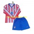 Camiseta de Fútbol Atlético Madrid Niño Casa 2024-2025 Manga Larga