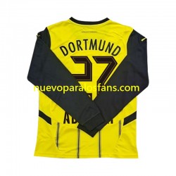 Camiseta de Fútbol Borussia Dortmund Karim Adeyemi 27 Hombre Casa 2024-2025 Manga Larga