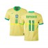Camiseta de Fútbol Brasil RAPHINHA 11 Hombre Casa 2024 Manga Corta