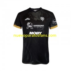 Camiseta de Fútbol Cagliari Hombre Tercera 2024-2025 Manga Corta