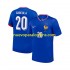 Camiseta de Fútbol Francia Bradley Barcola 20 Hombre Casa 2024 Manga Corta