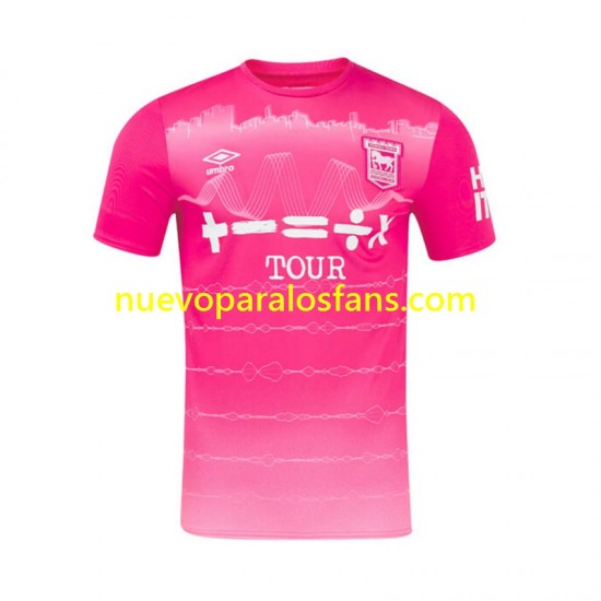Camiseta de Fútbol Ipswich Town Hombre Tercera 2024-2025 Manga Corta