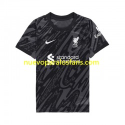 Camiseta de Fútbol Liverpool Portero Hombre Casa 2024-2025 Manga Corta