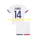 Camiseta de Fútbol Paris Saint-Germain Desire Doue 14 Niño Exterior 2024-2025 Manga Corta