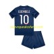 Camiseta de Fútbol Paris Saint-Germain Ousmane Dembele 10 Niño Casa 2024-2025 Manga Corta
