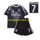 Camiseta de Fútbol Real Madrid Cristiano Ronaldo 7 2014 Retro Niño Tercera Manga Corta