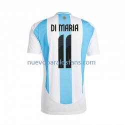 Camiseta de Fútbol Argentina Di Maria 11 Hombre Casa 2024 Manga Corta