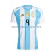 Camiseta de Fútbol Argentina Julian Alvarez 9 Hombre Casa 2024 Manga Corta