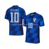 Camiseta de Fútbol Croacia Modrić 10 Hombre Exterior Euro 2024 Manga Corta