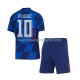 Camiseta de Fútbol Croacia Modrić 10 Niño Exterior Euro 2024 Manga Corta