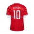 Camiseta de Fútbol Dinamarca Eriksen 10 Hombre Casa Euro 2024 Manga Corta