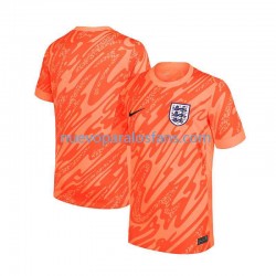 Camiseta de Fútbol Inglaterra Portero Hombre Casa Euro 2024 Manga Corta