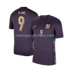 Camiseta de Fútbol Inglaterra Harry Kane 9 Hombre Exterior Euro 2024 Manga Corta