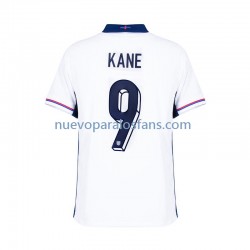 Camiseta de Fútbol Inglaterra Harry Kane 9 Hombre Casa Euro 2024 Manga Corta