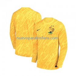 Camiseta de Fútbol Francia Portero Hombre Casa Euro 2024 Manga Corta