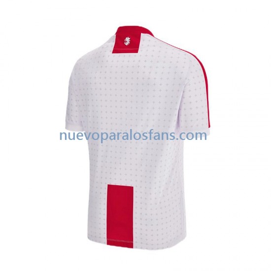 Camiseta de Fútbol Georgia Hombre Casa Euro 2024 Manga Corta