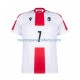 Camiseta de Fútbol Georgia Kvaratskhelia 7 Hombre Casa Euro 2024 Manga Corta
