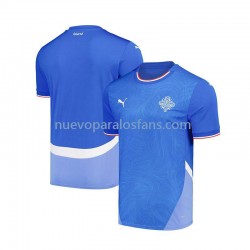 Camiseta de Fútbol Islandia Hombre Casa 2024 Manga Corta
