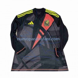 Camiseta de Fútbol México Portero Hombre Casa 2024 Manga Larga