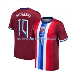 Camiseta de Fútbol Noruega Martin Odegaard 10 Hombre Casa 2024 Manga Corta