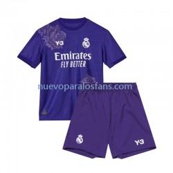 Camiseta de Fútbol Real Madrid Niño Cuarto 2023-2024 Manga Corta