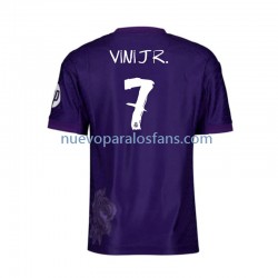 Camiseta de Fútbol Real Madrid Vinicius Junior 7 Y-3 Hombre Cuarto 2023-2024 Manga Corta