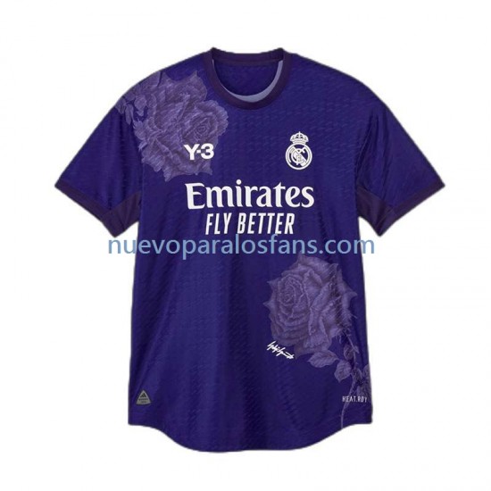 Camiseta de Fútbol Real Madrid Vinicius Junior 7 Y-3 Hombre Cuarto 2023-2024 Manga Corta