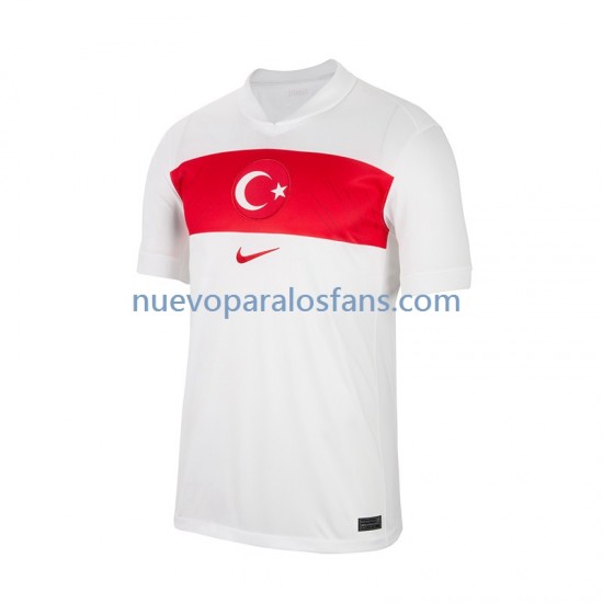 Camiseta de Fútbol Turquía Hombre Casa Euro 2024 Manga Corta