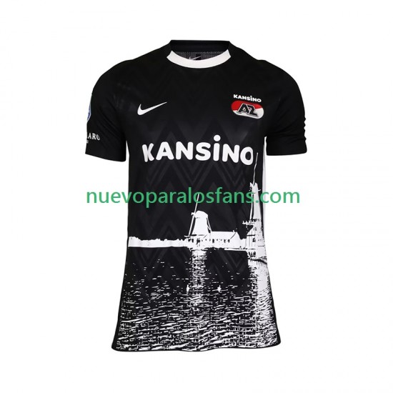 Camiseta de Fútbol AZ Alkmaar Hombre Cuarto 2024-2025 Manga Corta