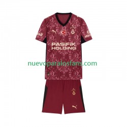 Camiseta de Fútbol Galatasaray Niño Tercera 2025-2026 Manga Corta