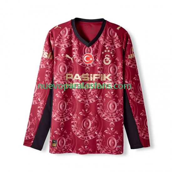 Camiseta de Fútbol Galatasaray Hombre Tercera 2025-2026 Manga Larga