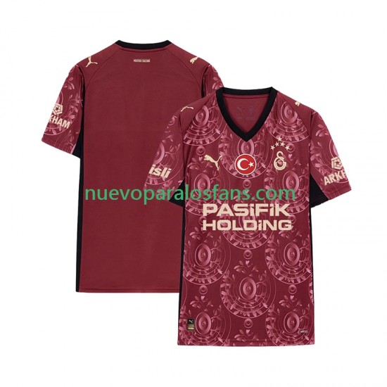 Camiseta de Fútbol Galatasaray Hombre Tercera 2025-2026 Manga Corta