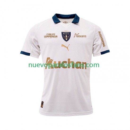 Camiseta de Fútbol RC Lens Sainte-Barbe Portero Hombre Cuarto 2025-2026 Manga Corta
