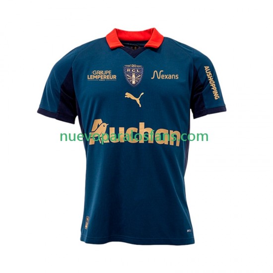 Camiseta de Fútbol RC Lens Sainte-Barbe Hombre Cuarto 2025-2026 Manga Corta