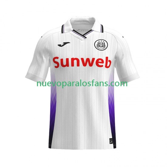 Camiseta de Fútbol RSC Anderlecht Hombre Exterior 2025-2026 Manga Corta