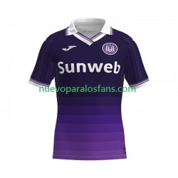 Camiseta de Fútbol RSC Anderlecht Hombre Casa 2025-2026 Manga Corta