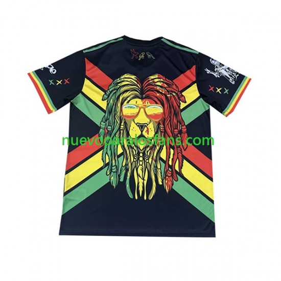 Camiseta de Fútbol AFC Ajax Bob Marley Hombre Casa 2023-2024 Manga Corta